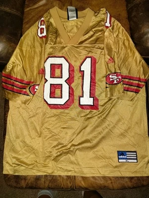 NFL Adidas San Francisco Terrell Owens #81 Jersey Gold - Image 1 of 2