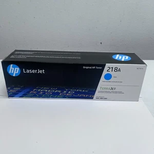 HP 218A Cyan Original LaserJet Toner Cartridge, ~1,200 pages cyan, W2181A - Picture 1 of 4