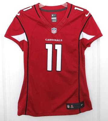 Camiseta deportiva para mujer Arizona Cardinals Larry Fitzgerald Nike sobre el campo roja talla pequeña Foto 1 de 4