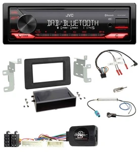 JVC DAB Lenkrad Bluetooth USB Autoradio für Renault Master ab 2019 - Bild 1 von 10