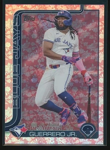 Vladimir Guerrero Jr 2025 Topps Series 1 Flowers Pink #163 1/50 - Picture 1 of 2