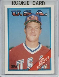 Jim Abbott California Angels 1988-89 Rookie Cards  Buy 1-Get ONE FREE - Picture 1 of 20