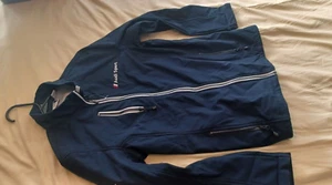 Audi Sport Audi Cape Fear Jacket Navy Blue Soft Shell Fleece Lined Men's Large - Picture 1 of 6