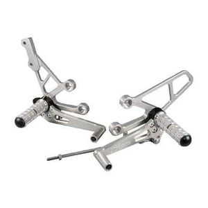 SUZUKI 1999-2002 SV650 650S WOODCRAFT RACING REARSETS / FOOTPEGS - COMPLETE KIT - Picture 1 of 5