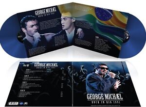 George Michael - Rock In Rio 1991  2-Lp    NEW 2-LP   Blue Vinyl   in seal