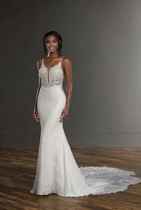 Martina Liana wedding dress Size 14. STYLE 1165 NEVER WORN. - Picture 1 of 8