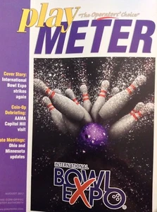 Play Meter Arcade Magazine International Bowl Expo August 2017 012518nonrh - Picture 1 of 1