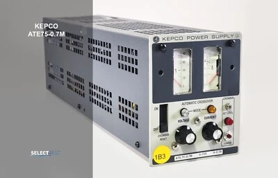 KEPCO ATE75-0.7M POWER SUPPLY LINEAR 0-75V, 0-0.7A ****LOOK**** (REF.: 307L) - Image 1 of 4