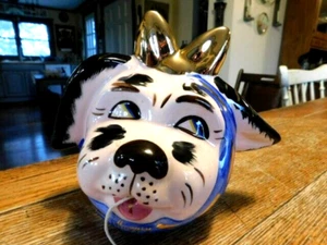 Vintage MUGGSY DOG String Holder Shawnee Pottery USA 5/100 RARE Ltd Ed - Picture 1 of 4