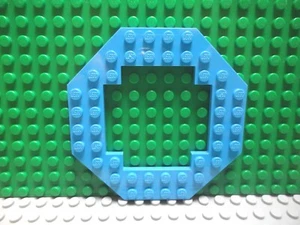 Lego 1 Azure Oscuro 10x10 octogonal con placa base central abierta NUEVO - Imagen 1 de 1