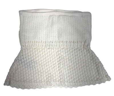 Nuevo con etiquetas Suéter Hollister Estilo Crochet Sin Tirantes Tubo Top Talla Mediana Blanco Foto 1 de 4