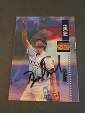 David Nied Signed 1995 Sportflix Card Auto Colorado Rockies Autograph COA