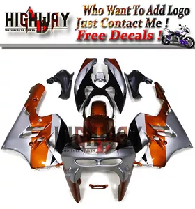 Motorrad Bodywork Fairing Kits Cowling For Kawasaki Ninja ZX-9R 94-97 orange - Picture 1 of 6