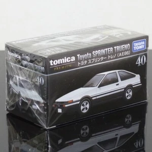 UK Stock - Tomica Premium 40 Toyota AE86 Sprinter Trueno white BOXED SEALED - Picture 1 of 1