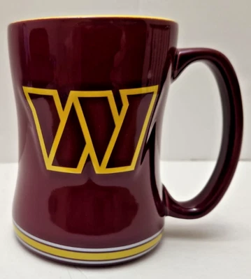 Washington Commanders NFL 14 oz Ceramic Relief Mug - Image 1 of 3
