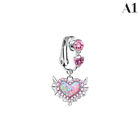 Faux Moon Fake Belly Piercing Heart Zircon Clip On Umbilical Navel Fake Pircing