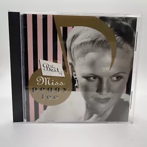 Peggy Lee CD The Best of Miss Peggy Lee - Picture 1 of 2