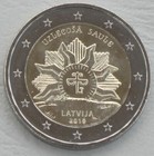 2 Euro Gedenkmünze Lettland 2019 Staatswappen Aufgehende Sonne unz.