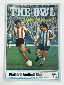 1978/79 SHEFFIELD WEDNESDAY V WATFORD 05-05-1979 DIVISION 3 - Picture 1 of 1