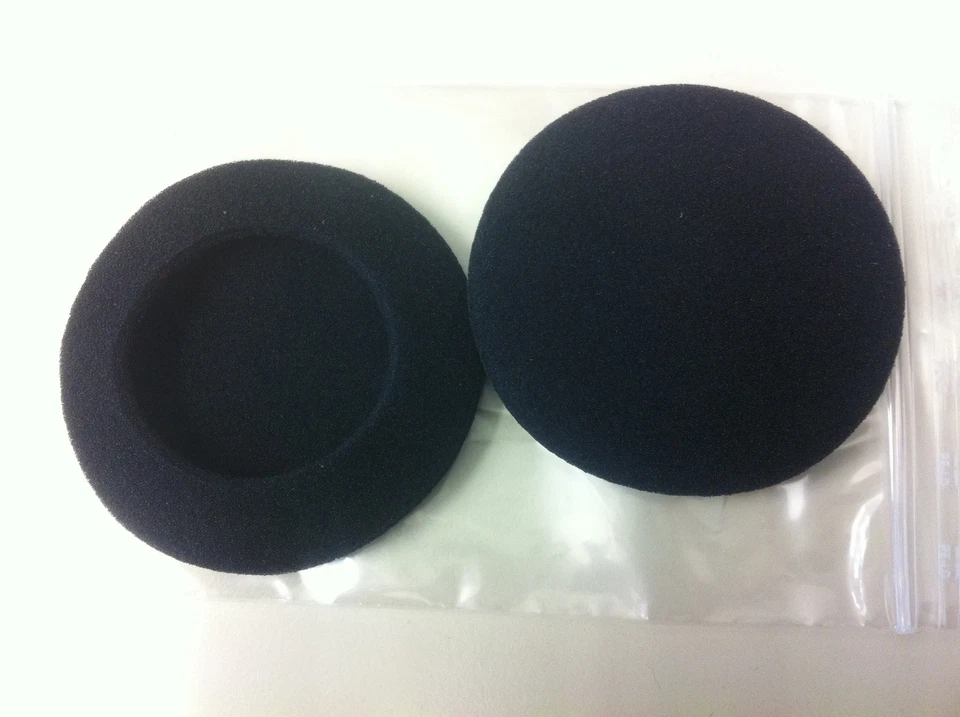 2 Schaumstoff Ohrpolster 60 mm für Sony, Sennheiser, Philips, Asus, Medion - Bild 1 von 1