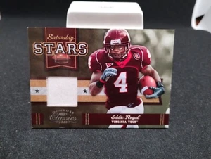 2008 Donruss Classics Saturday Stars #10 Eddie Royal maillot 210/250 - Picture 1 of 2