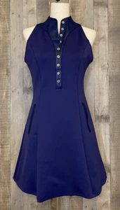 CALLIOPE Couer Navy Luxus Golf Tennis Activewear Racerback Kleid Gr. M Stylisch - Bild 1 von 11