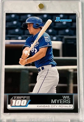 2011 BOWMAN - TOPPS 100 - WIL MYERS (RC) #TP39 (SP) = MINT! PADRES! - Image 1 of 4