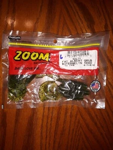 6 Zoom Fat Albert Grub Cebo Suave Semilla de Sandía Super Sal Plus. - Imagen 1 de 2