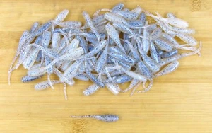 (100) Crappie Fishing 2" Baby Shad Monkey Milk Bulk Lot Brand New - Picture 1 of 2