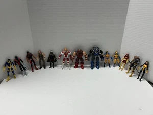 Hasbro Marvel Universe 3.75” Figure Lot X-Men, Cable, Sabretooth, Nightcrawler - Picture 1 of 12