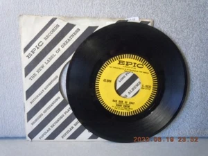 VINTON,BOBBY 7"vinyl...RAIN RAIN GO AWAY/0VER AND OVER ...EPIC...VG...'62 - Picture 1 of 1