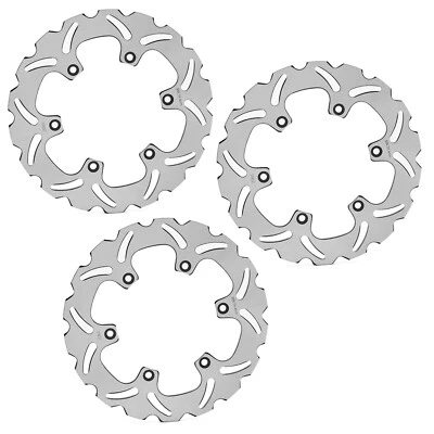 per Yamaha T-MAX XP500 2008-2011 Dischi freno posteriori anteriori RD350 85-92 - Immagine 1 di 4