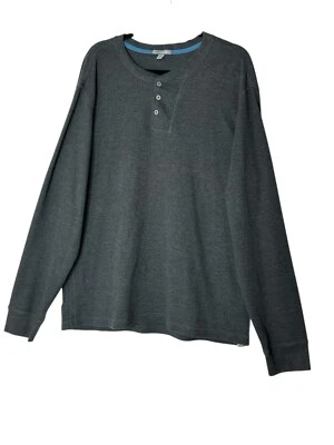 Horny Toad Pullover Thermal Shirt Mens XL Gray Long Sleeve Cozy Stretch Outdoor - Image 1 of 4