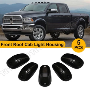 For 03-18 Dodge Ram 1500 2500 3500 Cab Roof Marker Running Lights Housing Smoked - Picture 1 of 11