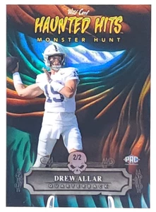 Drew Allar 2/2 2024 Wild Card Haunted Hits Rookie PRC Penn State SSP - Bild 1 von 3