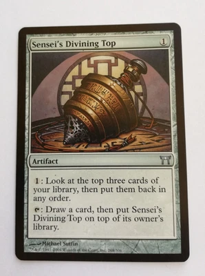 MTG | Sensei's Divining Top | Champions of Kamigawa | English | NM-EX - Bild 1 von 2