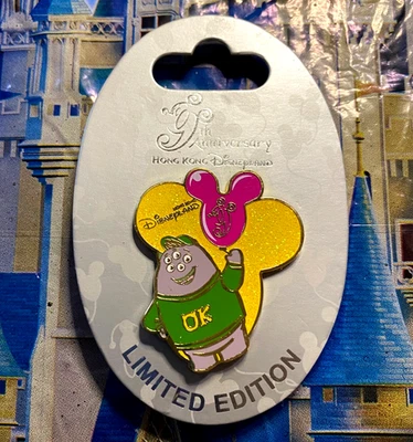 ❣️Pin Scott Squibbles Monsters University Squishy 9º Aniversario Disney LE 300 Foto 1 de 3