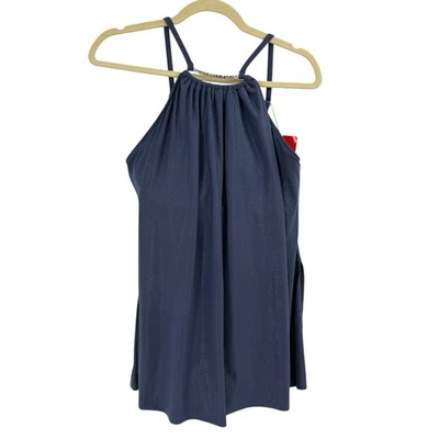 Nuevo con etiquetas Traje Mágico Parker Falda Una Pieza Traje de Baño Gris Grafito Brillante Foto 1 de 4