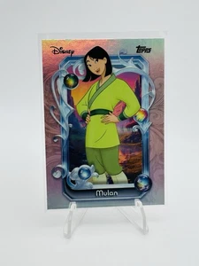 2025 TOPPS DISNEY WONDER CARTOON PRINCESS FOIL MULAN #158 - Picture 1 of 2