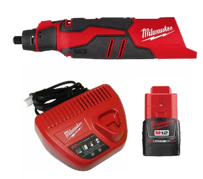 Milwaukee 2525-21 M12 12V Kit de herramientas rotativas inalámbricas sin escobillas de iones de litio Foto 1 de 4