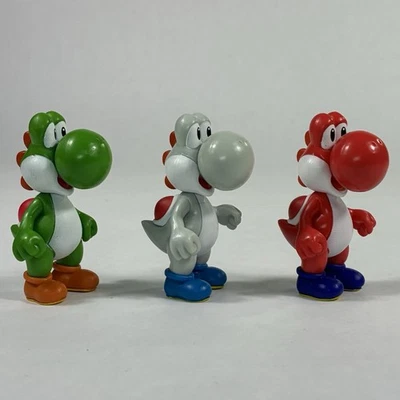 Nintendo Jakks Pacific Super Mario 2.75" Juego Colores Yoshi con Rojo Gris Verde Foto 1 de 3