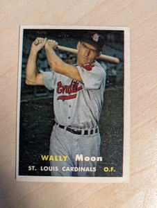 1957 Topps #65  WALLY MOON  St. Louis Cardinals - Picture 1 of 2