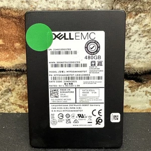 Dell MTFDDAK480TDT 480Go SSD SATA 6Gbps 512e 2,5" 02M3C Noir - Photo 1/2