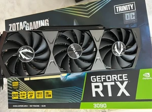ZOTAC GAMING GeForce RTX 3090 Trinity OC 24GB GDDR6X Grafikkarte... - Photo 1/16