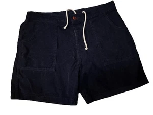 Birdwell Beach Britches Shorts Herren 34 blau Cord Made USA Freizeit Knopfleiste - Bild 1 von 4