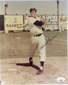 Hank Bauer Yankees Signed Autographed 8x10 Photo JSA Authentic - Picture 1 of 1