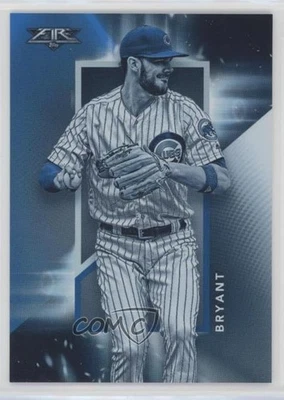 2019 Topps Fire En Fuego Blue Chip Kris Bryant #EF-20 - Image 1 of 2