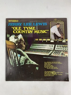 JERRY LEE LEWIS – OLE TIME COUNTRY MUSIC - VINYL 12” LP – SUN INTL 121 Foto 1 de 4