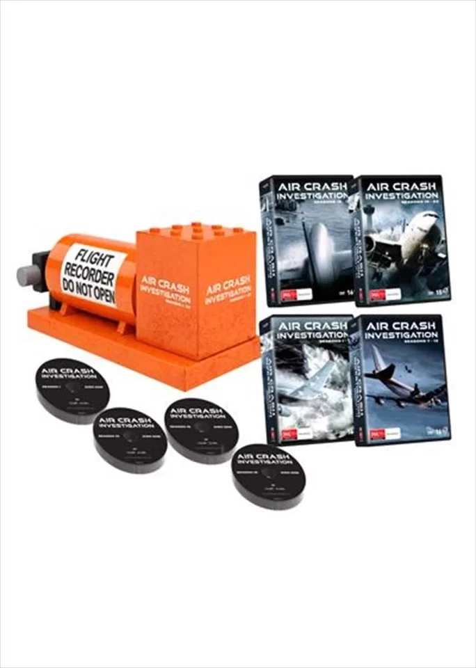 BRAND NEW Air Crash Investigation : Series 1-23 (DVD, R4) Black Box Replica - Image 1 of 1