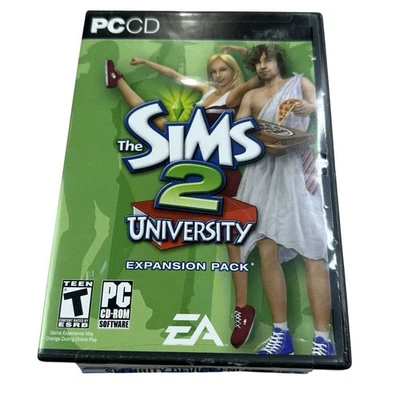 Sims 2: University (PC, 2005) PREOWNED - Includes Book - Image 1 of 4
